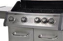 Barbecue INOX 5 fuochi a gas