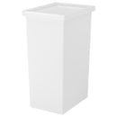 Bidone bianco 42lt