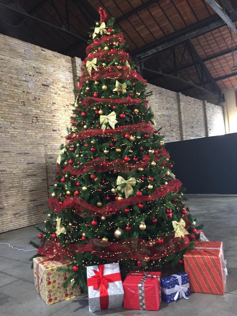 Sfondo Grigio Ripetuto Albero Di Natale Stilizzato Grafica Vettoriale Decorazione Natalizia