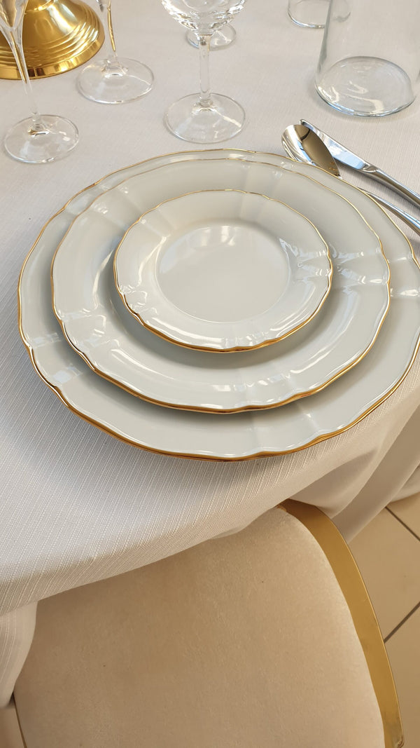Set piatti FILO ORO