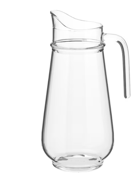 Brocca in vetro 1.7 lt