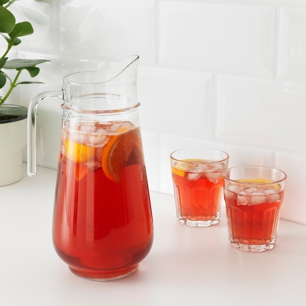 Brocca in vetro 1.7 lt