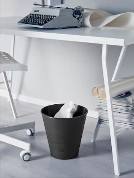 Cestino Gettacarte Nero o Bianco