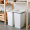 Bidone bianco 42lt