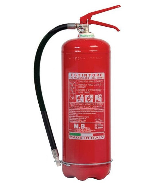 Estintore a polvere 6 kg