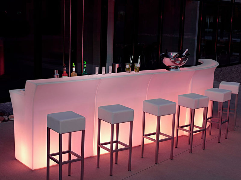Bancone Bar Luminoso h. 110 cm mod. LINEARE