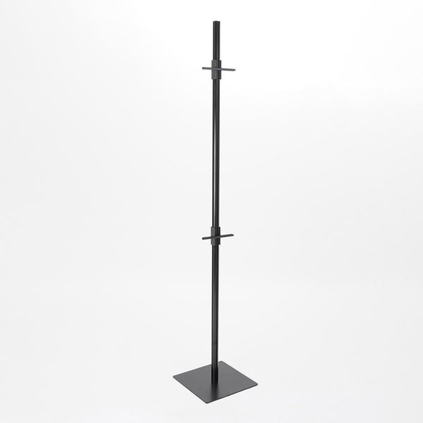 Palina nera h. 200 cm per cartelli qualsiasi formato