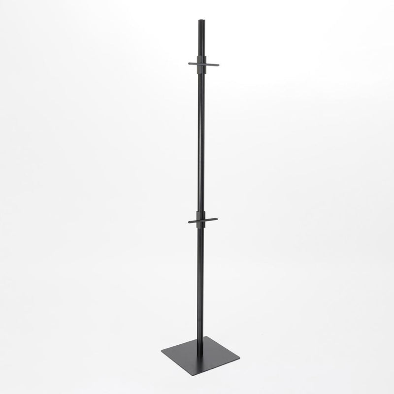 Palina nera h. 200 cm per cartelli qualsiasi formato