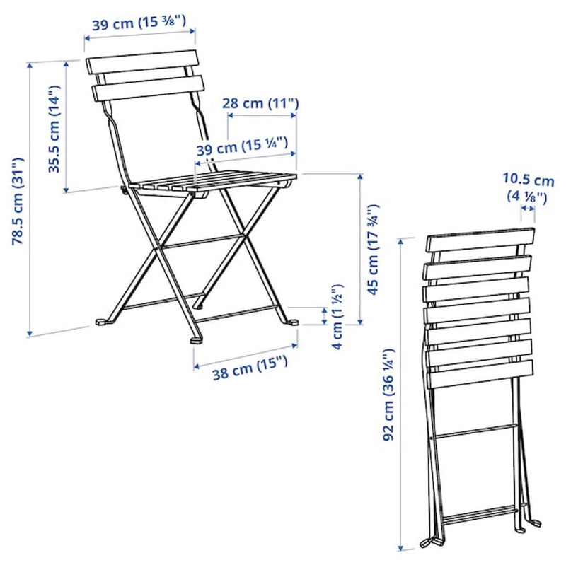 Sedia LEGNO Giardino