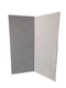 Separè tessuto Grigio 160x195