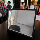 Specchio da tavolo 60x50cm NERO