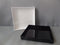 Vassoio quadrato plexiglass BIANCO 40x40