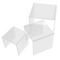 Alzata Tavolino plexiglass 30x30x30