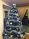 Albero di Natale decorato ARGENTO
