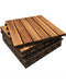 Pedana modulare PVC e Legno 40x40